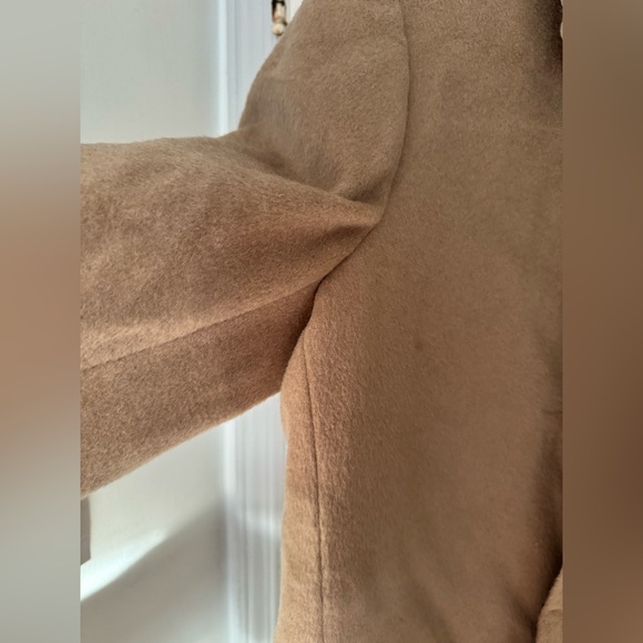 Lauren Ralph Lauren Men's Wool Blend Down/Feather Camel Coat - Picture 3 of 16